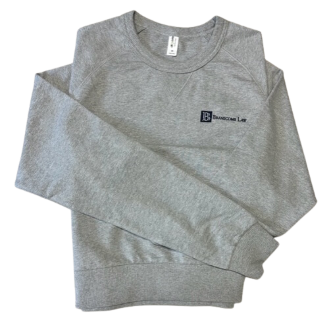 Branscomb Law Logo Sweatshirt - Gray