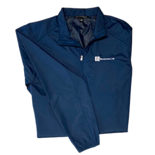 Branscomb Law Logo Pull Over - Navy