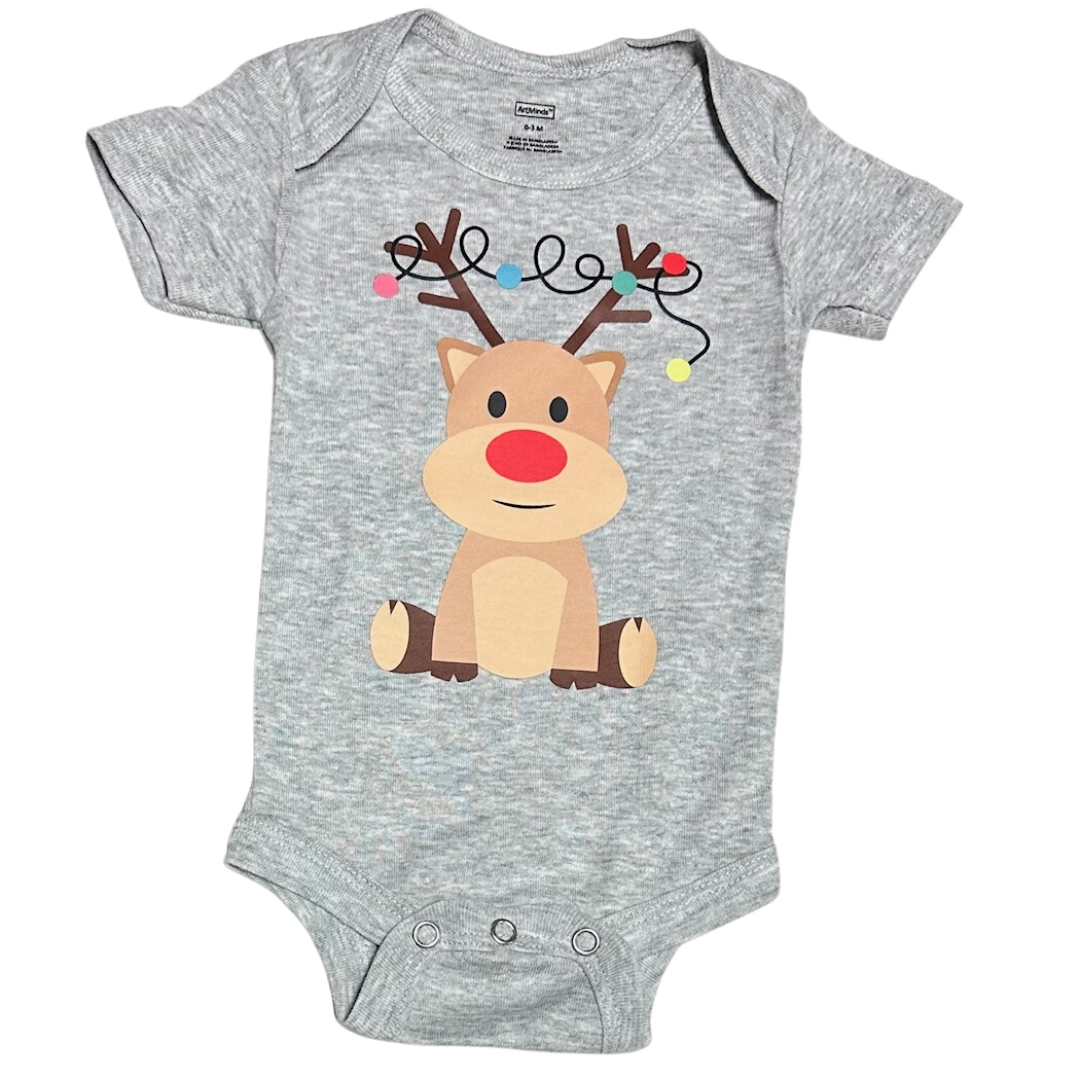 Infant Onesie Rudolph