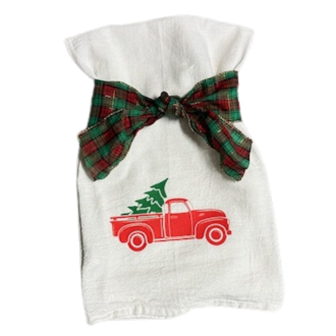 Muslin Tea Towels for Christmas