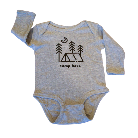 Infant Onesie Camp Boss