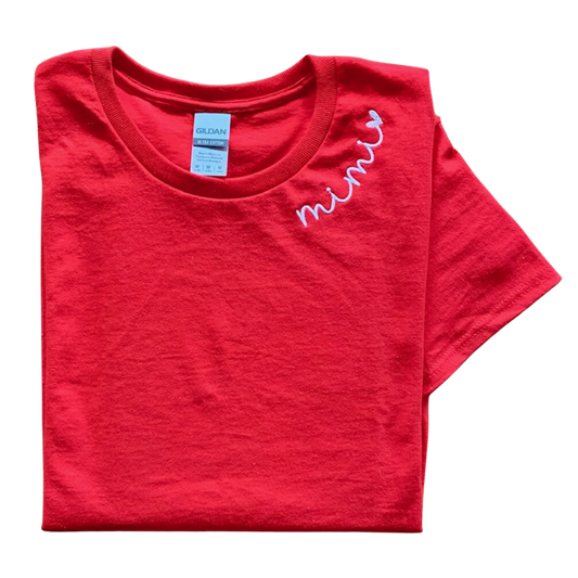 Collar Edge Embroidery