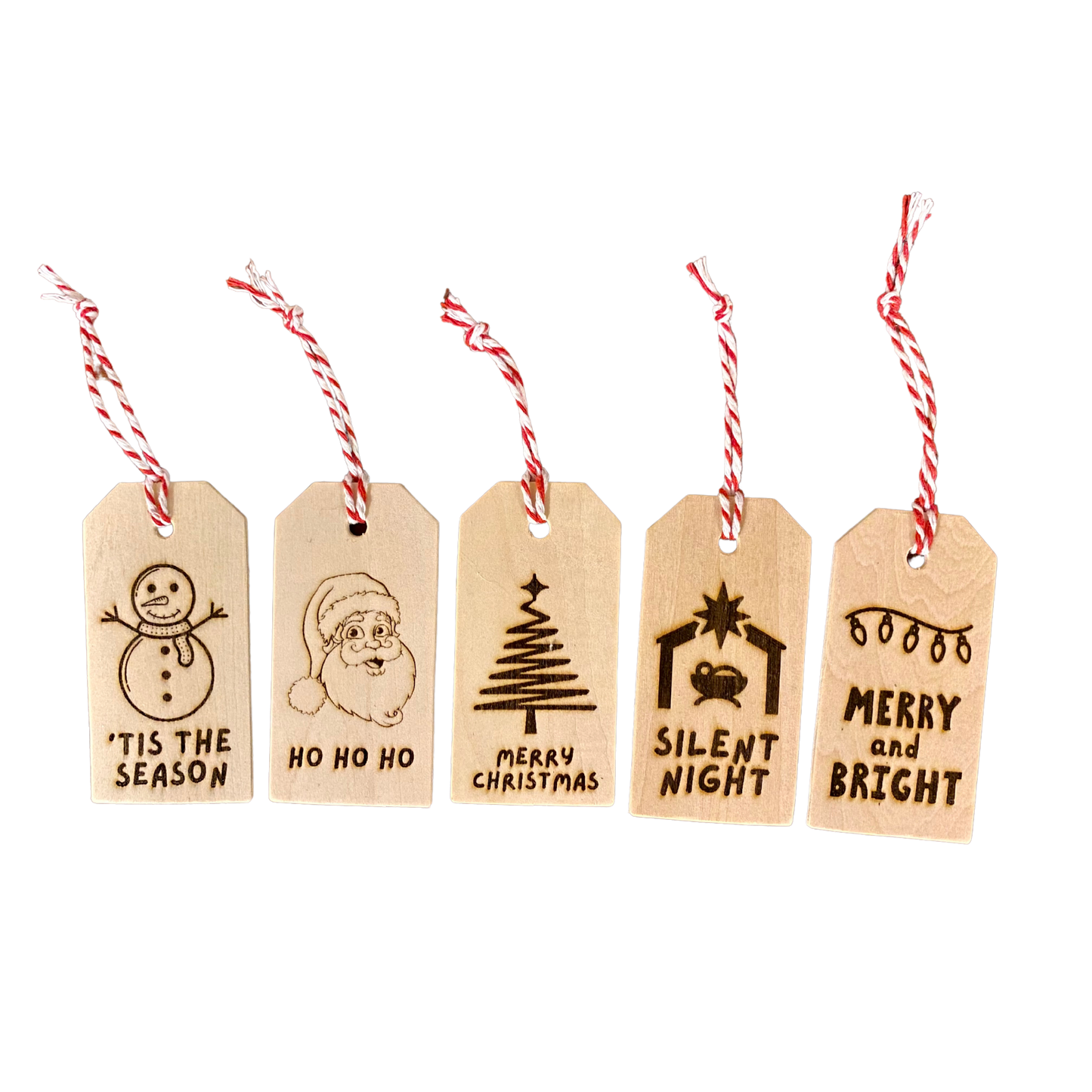 Wooden Gift Tags ($1.00 per single tag)