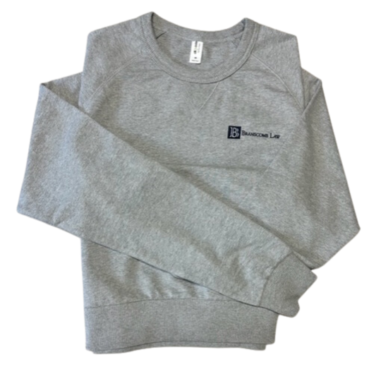 Branscomb Law Logo Sweatshirt - Gray