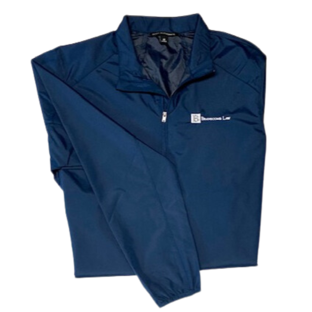 Branscomb Law Logo Pull Over - Navy