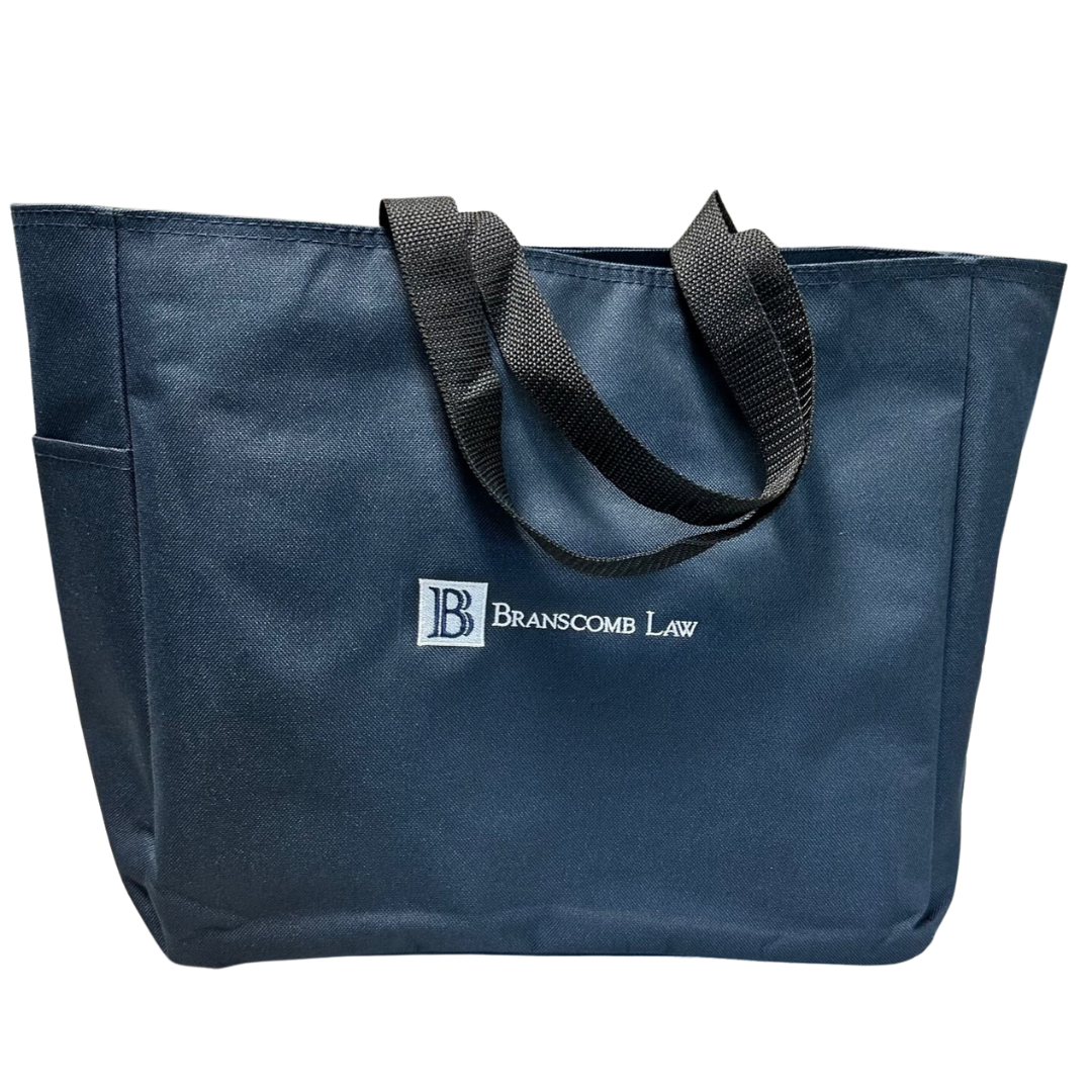 Branscom Law - Navy Tote