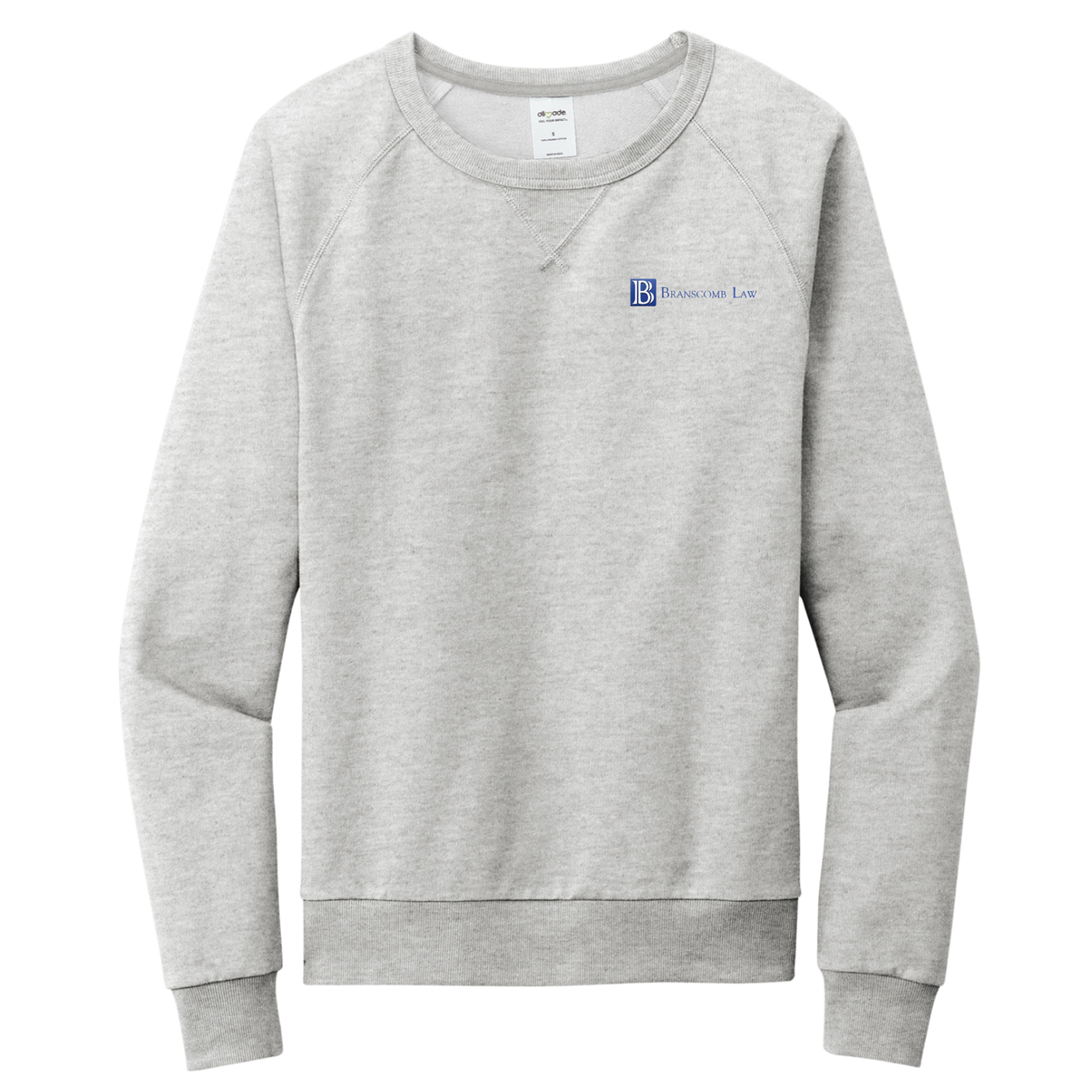 Branscomb Law Allmade Unisex Sweatshirt - Heather Gray