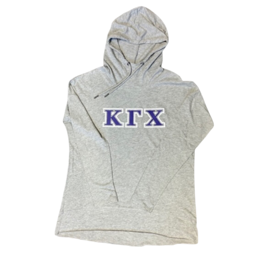 Kappa Hoodie - Light Heather Gray (women's fit)