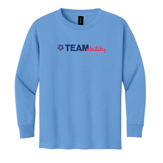 Youth TEAMability Logo T-Shirt LS