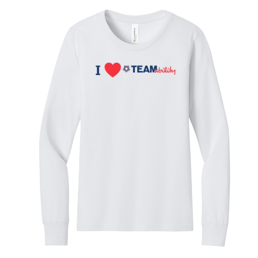 Youth TEAMability (I Love) T-Shirt LS