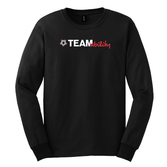 Adult TEAMability Logo T-Shirt LS