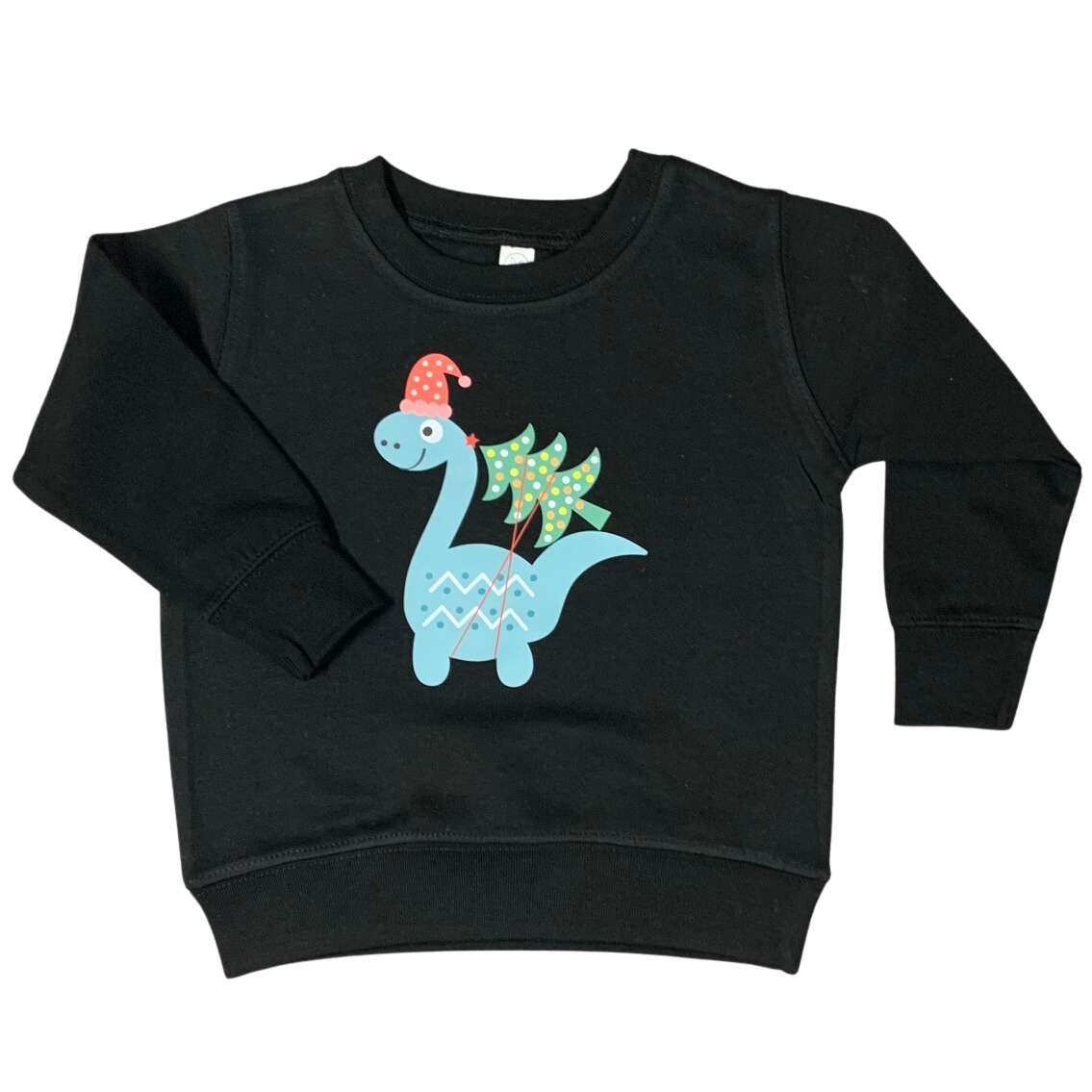 Christmas Dinosaur sweatshirt for kids!