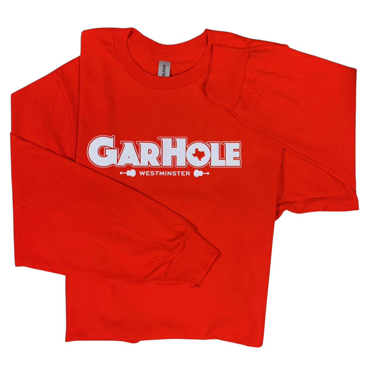 GarHole T-Shirt Red Long Sleeve