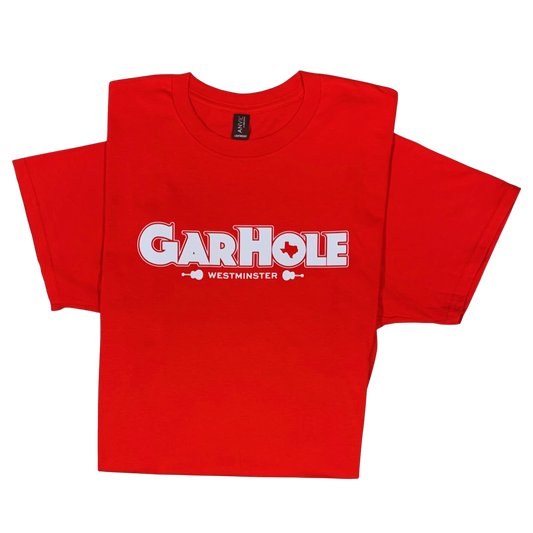 GarHole T-Shirt Red Short Sleeve